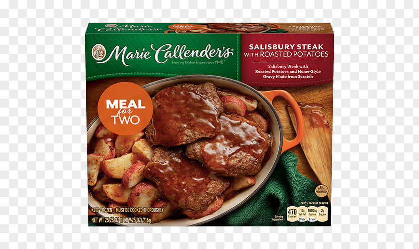 Roast Steak Meatball Salisbury Gravy TV Dinner Beef PNG