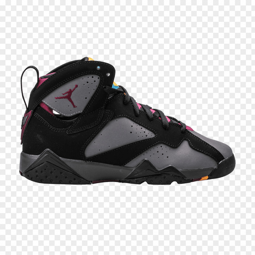 Full Black Jordan Shoes For Women Sports Air Retro Style 7 Boys PNG