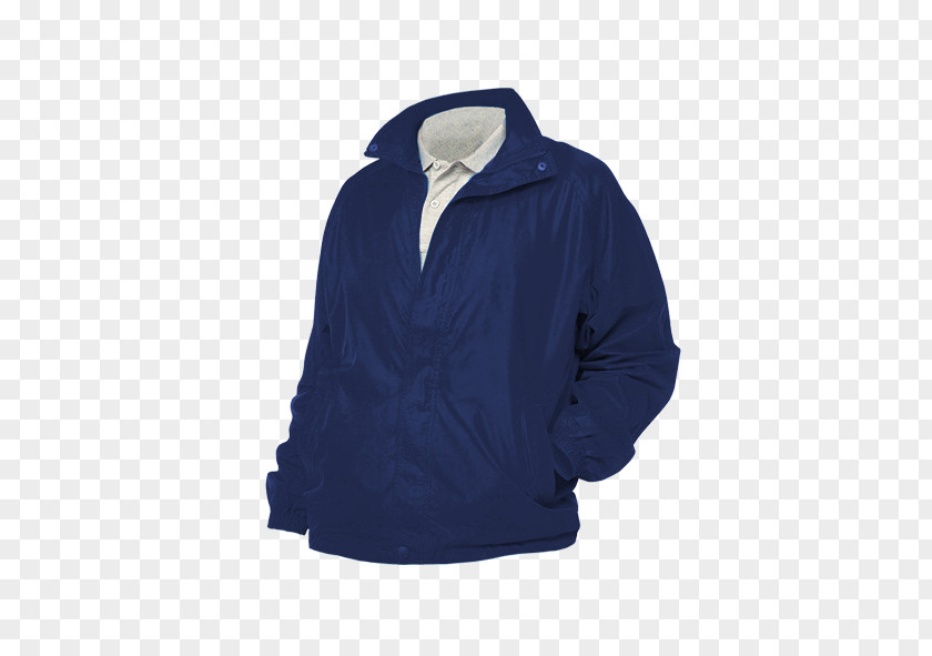 Jacket Hoodie Blue Polar Fleece Clothing Sleeve PNG