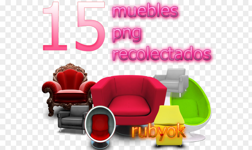 Muebles Couch Furniture Chair PNG