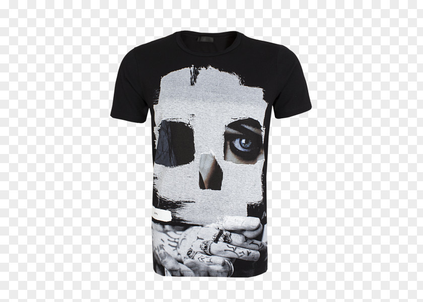 Skull Trend T-shirt Sleeve Neck Font PNG