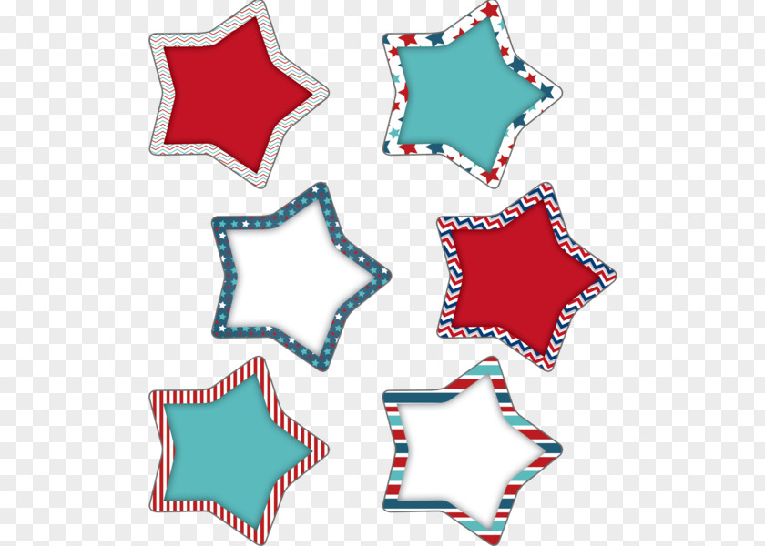 Star-spangled Shape Stickers Chart Classroom Teacher PNG