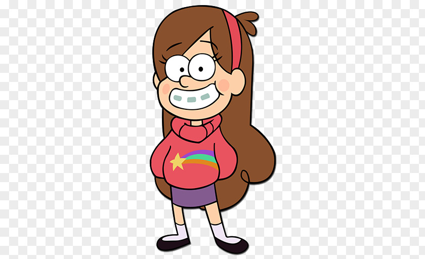 Gravity Falls Mabel Pines Dipper Waddles Grunkle Stan Wendy PNG