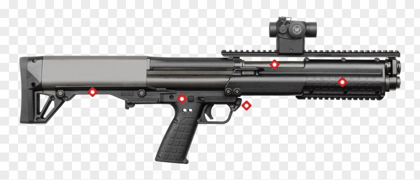 Kel-Tec KSG Pump Action Shotgun Firearm PNG