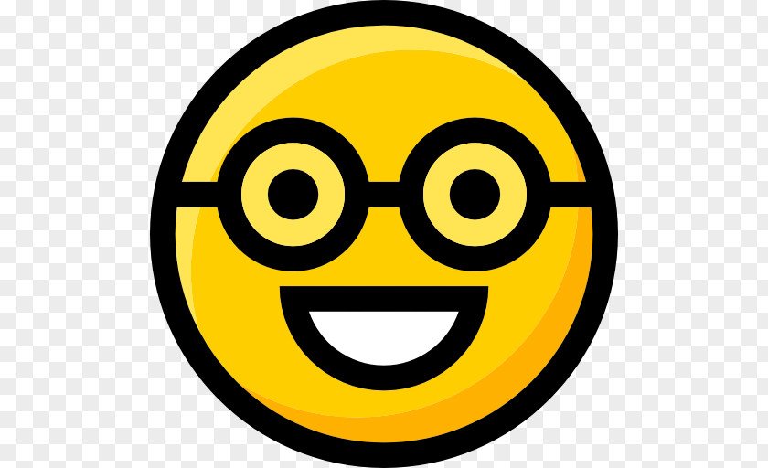 Nerd Emoticon Smiley Emoji PNG