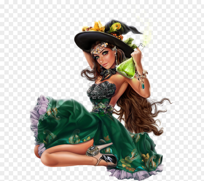 Witch Witchcraft Woman Halloween PNG
