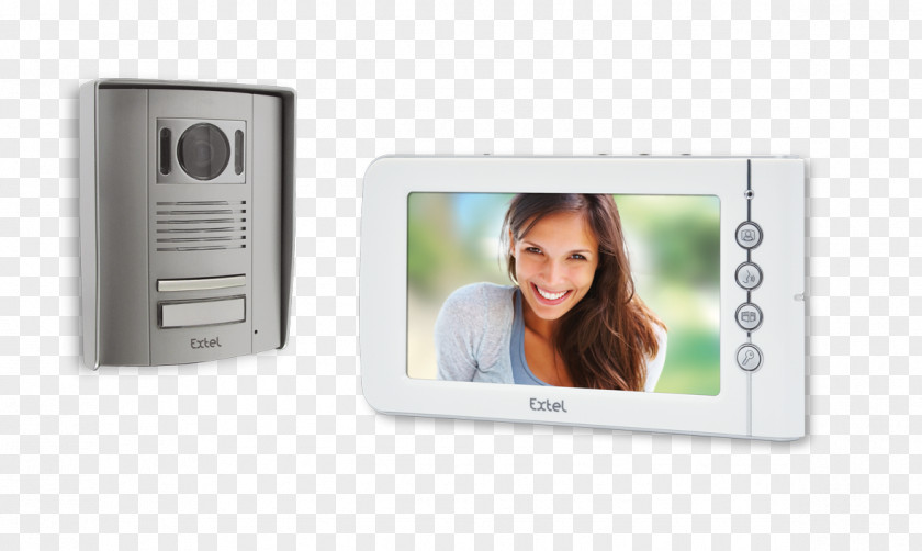 Automatisme De Portail Beeldtelefoon Intercom Video White Camera PNG