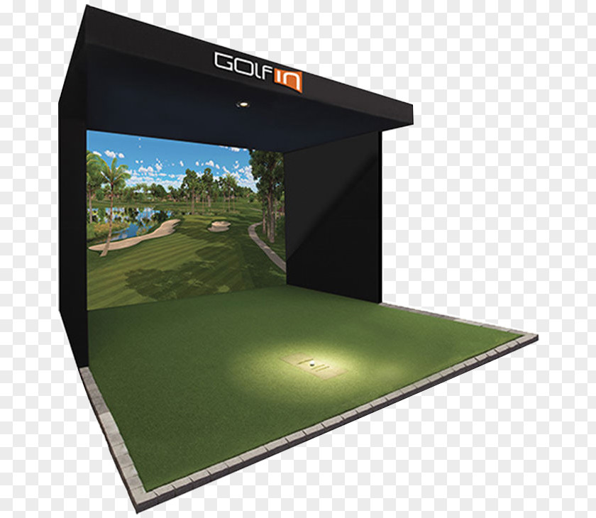 Golf Simulator Indoor Course PNG