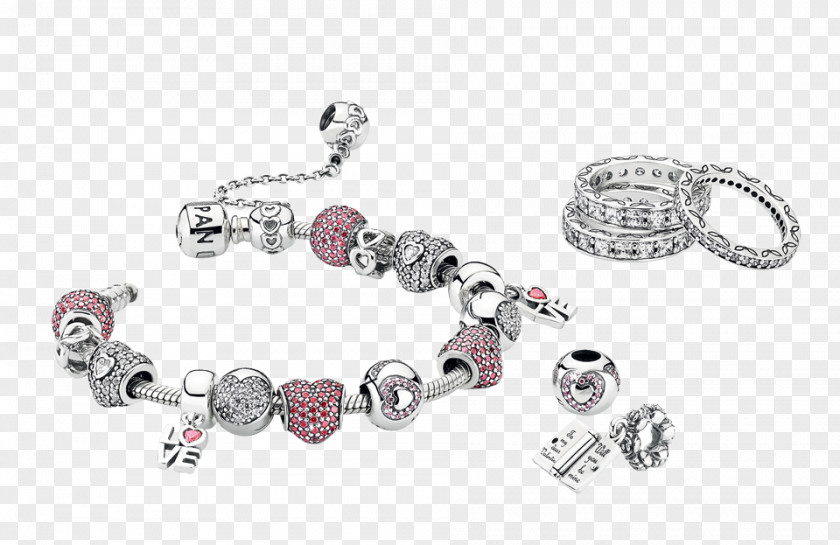 Pandora Earring Valentine's Day Charm Bracelet Jewellery PNG