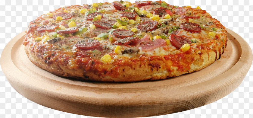 Pizza Sicilian Italian Cuisine Food Cheese PNG