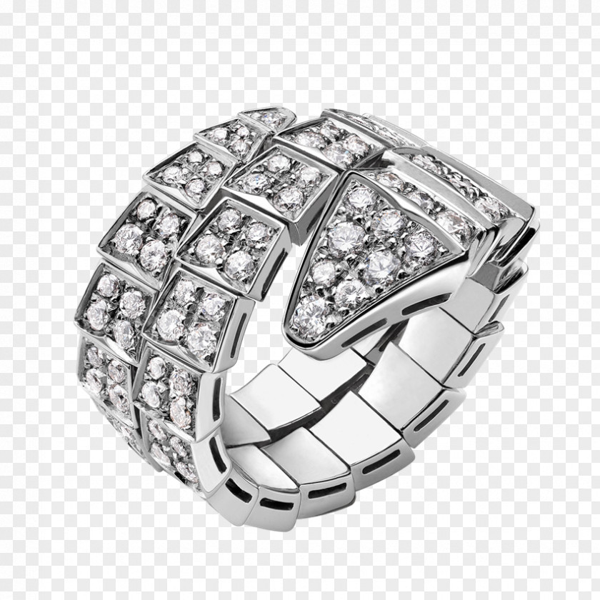 Ring Bulgari Love Bracelet Diamond Gold PNG