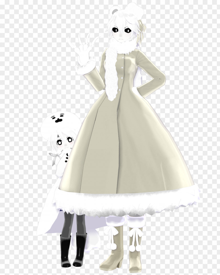 Awww Sign Wedding Dress Costume Design Character PNG