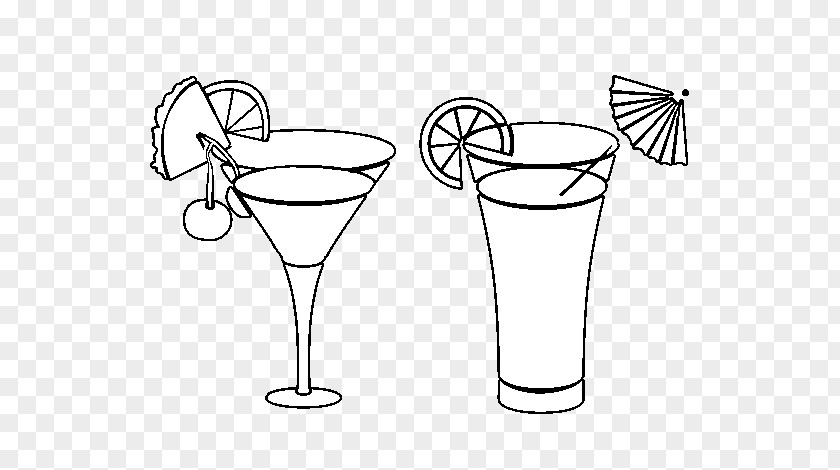 Cocktail Sketch Orange Juice Martini Recipe Table-glass PNG
