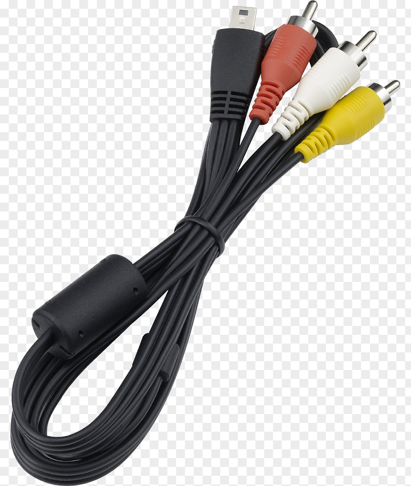 Composite Audio Cable Canon EOS 7D 60D AVC-DC400 ST AV-Kabel Adapter/Cable Professional Audiovisual Industry PNG