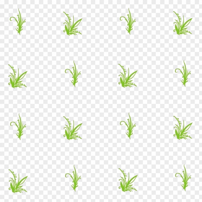Grass Leaf Green Tree Pattern PNG