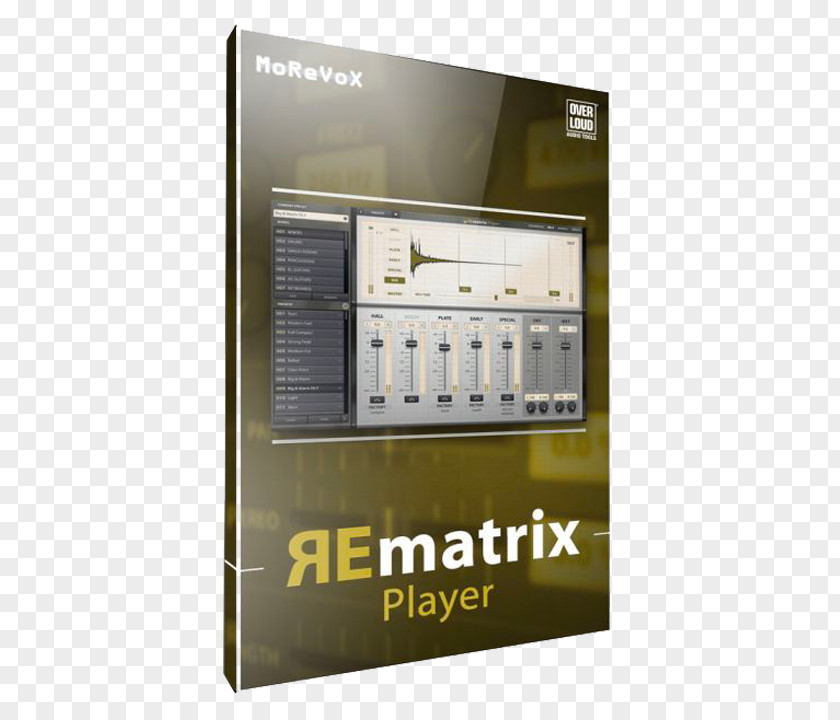 John Matrix Reverberation Convolution Reverb Plug-in Virtual Studio Technology PNG