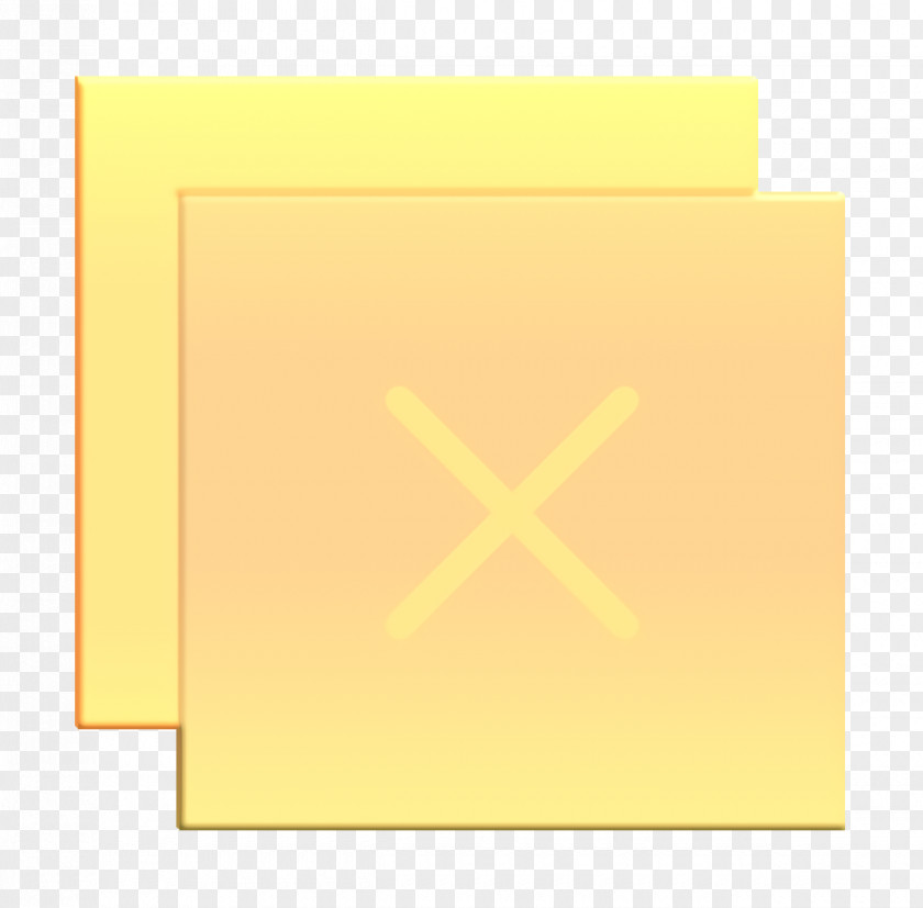 Material Property Rectangle Essential Icon Close PNG