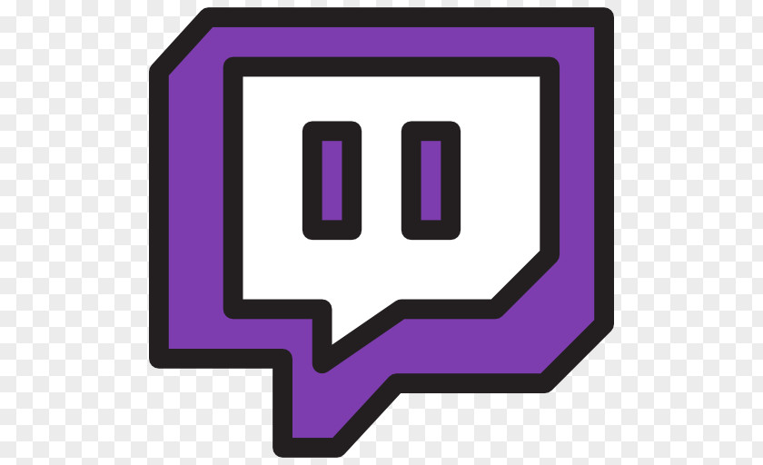 Twitch Transparent Social Media Logo PNG