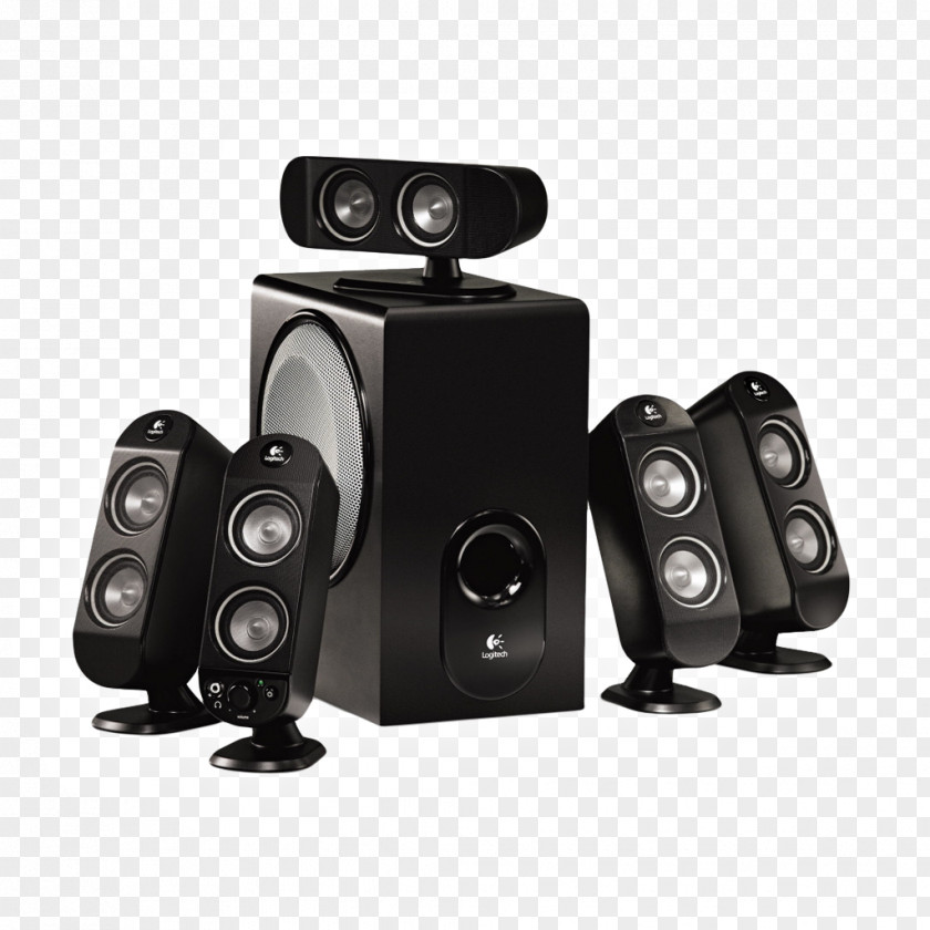 Computer Mouse Loudspeaker 5.1 Surround Sound Logitech Speakers PNG