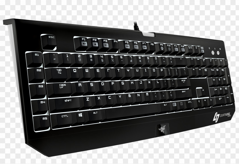 Laptop Computer Keyboard Numeric Keypads Razer BlackWidow Ultimate (2014) Inc. PNG