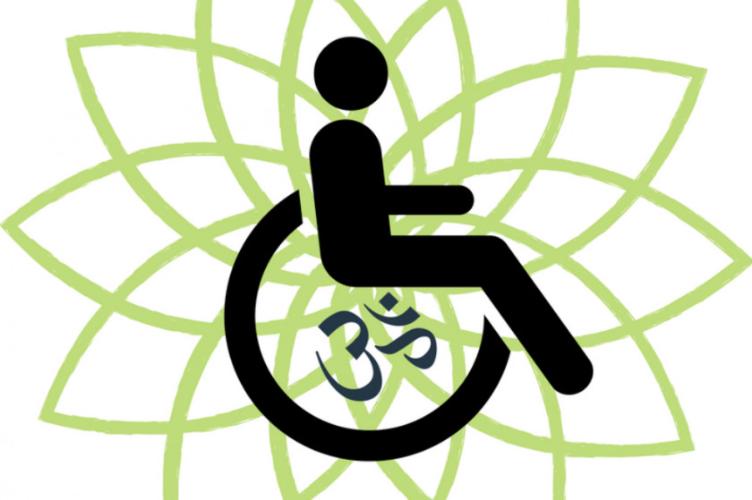Wheelchair Yoga Cliparts Disability PNG