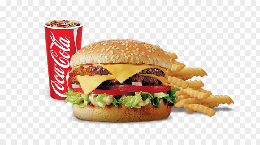 Burger COMBO Cheeseburger Del Taco Hamburger French Fries PNG