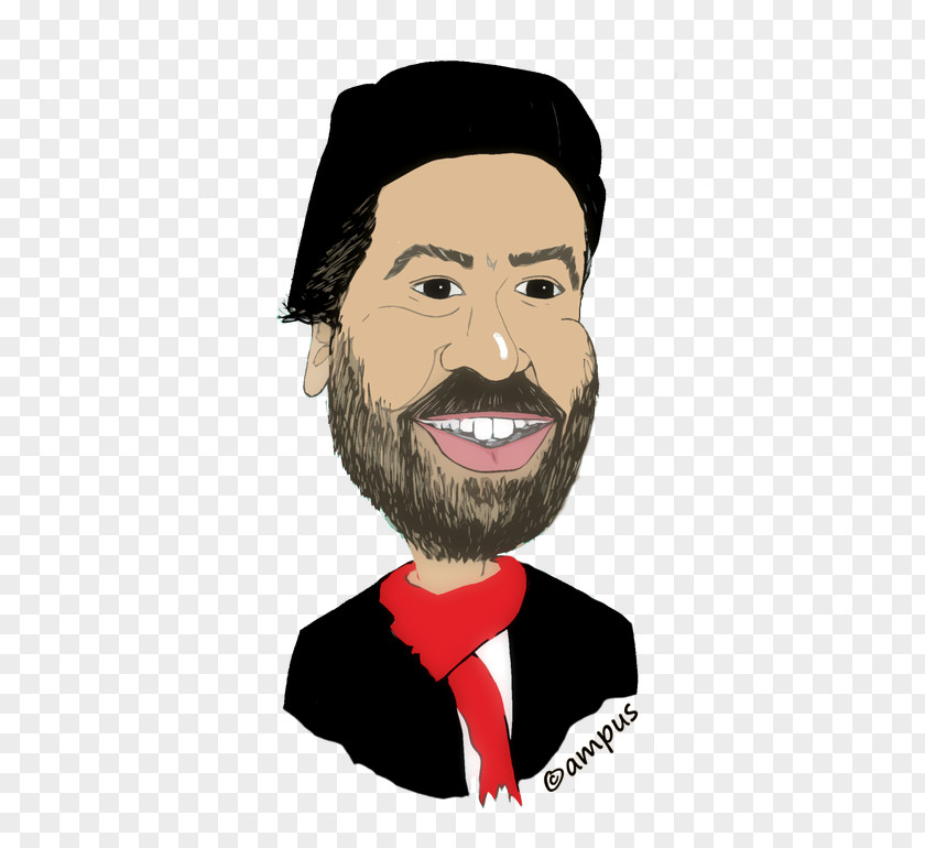 Filipe Luis Beard Moustache Cartoon Human Behavior PNG