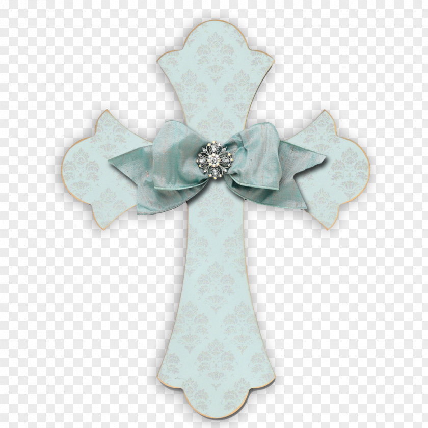 Silk Ribbon Turquoise PNG