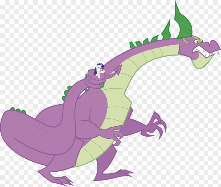 Spike Rarity Ponyville Tyrannosaurus Purple PNG