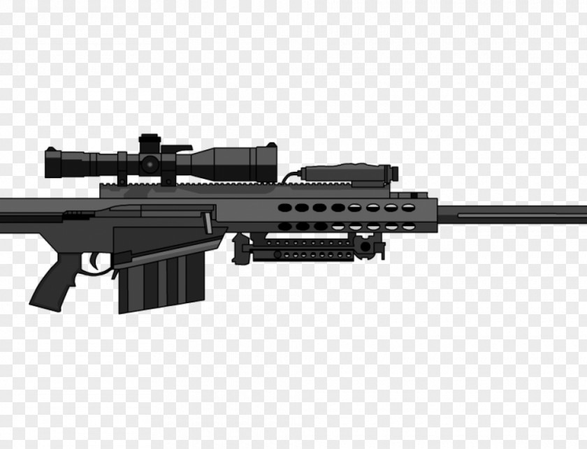 Barrett M82 Sniper Rifle .50 BMG Firearms Manufacturing PNG rifle Manufacturing, sniper clipart PNG