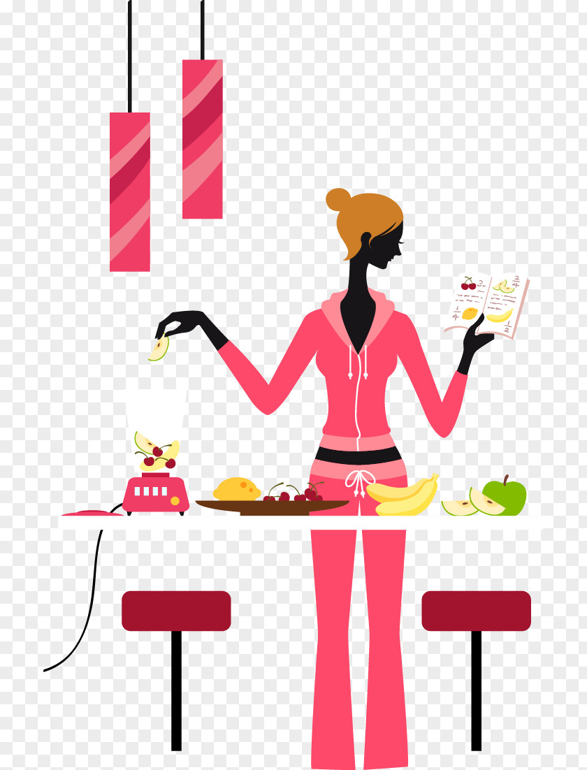 Learn To Do The Beauty Nutritious Breakfast Cdr Illustration PNG
