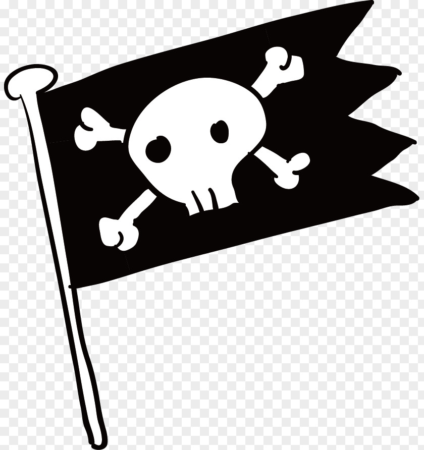 Pirate Flag Piracy Jolly Roger PNG