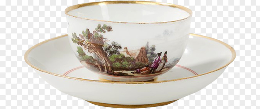 Tea Coffee Cup Saucer Porcelain PNG