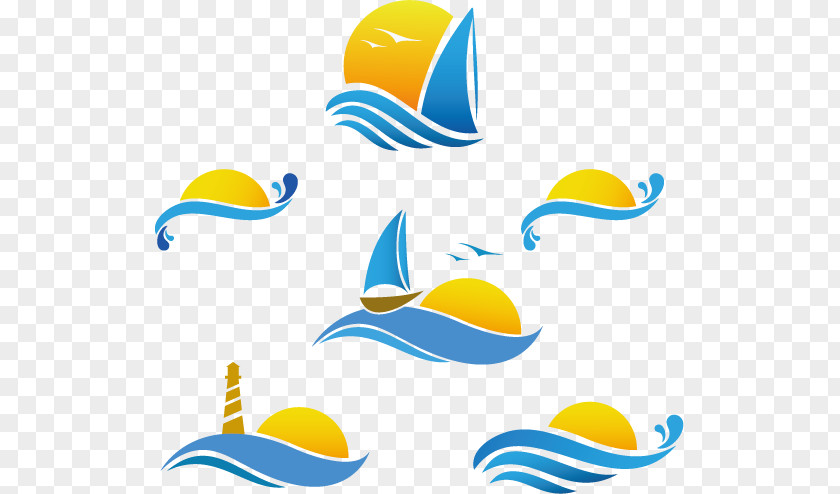 The Sun And Sea Logo PNG