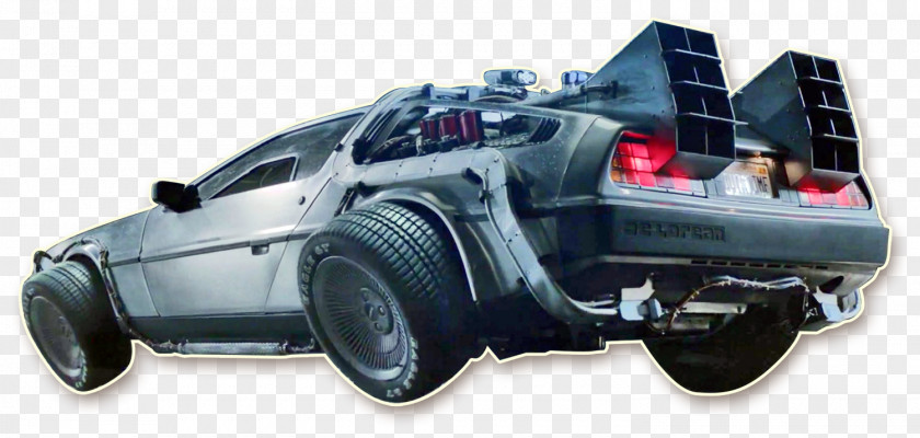 Car DeLorean DMC-12 Motor Company Exhaust System Time Machine PNG