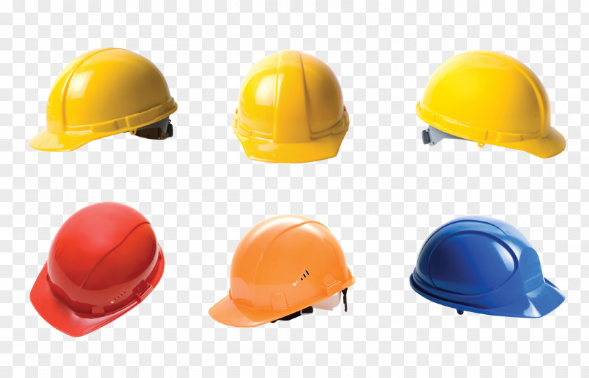 Construction Hard Hats Headgear Cap Personal Protective Equipment PNG