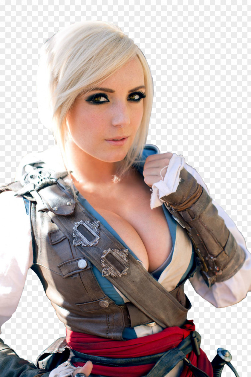 Cosplay Jessica Nigri Assassin's Creed IV: Black Flag III Lollipop Chainsaw PNG