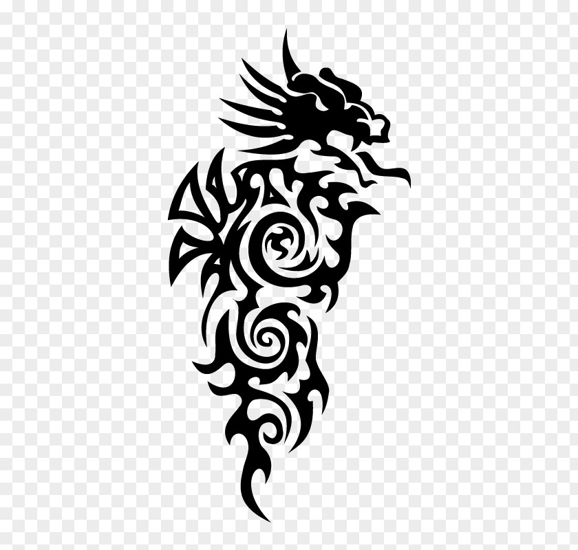 Dragon Tattoo Clip Art PNG