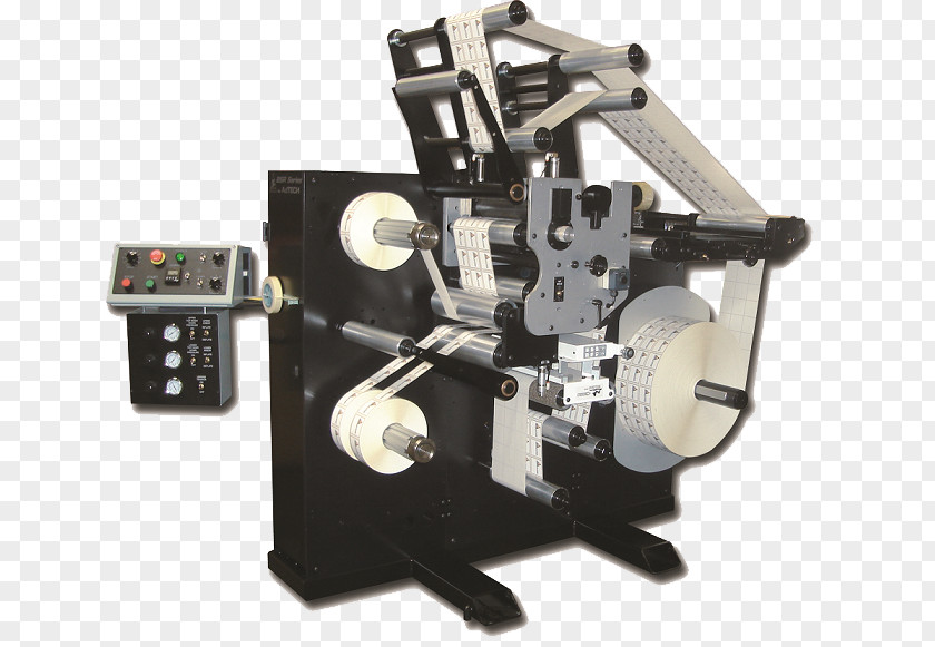 Offset Printing Machine Roll Slitting Material-handling Equipment PNG
