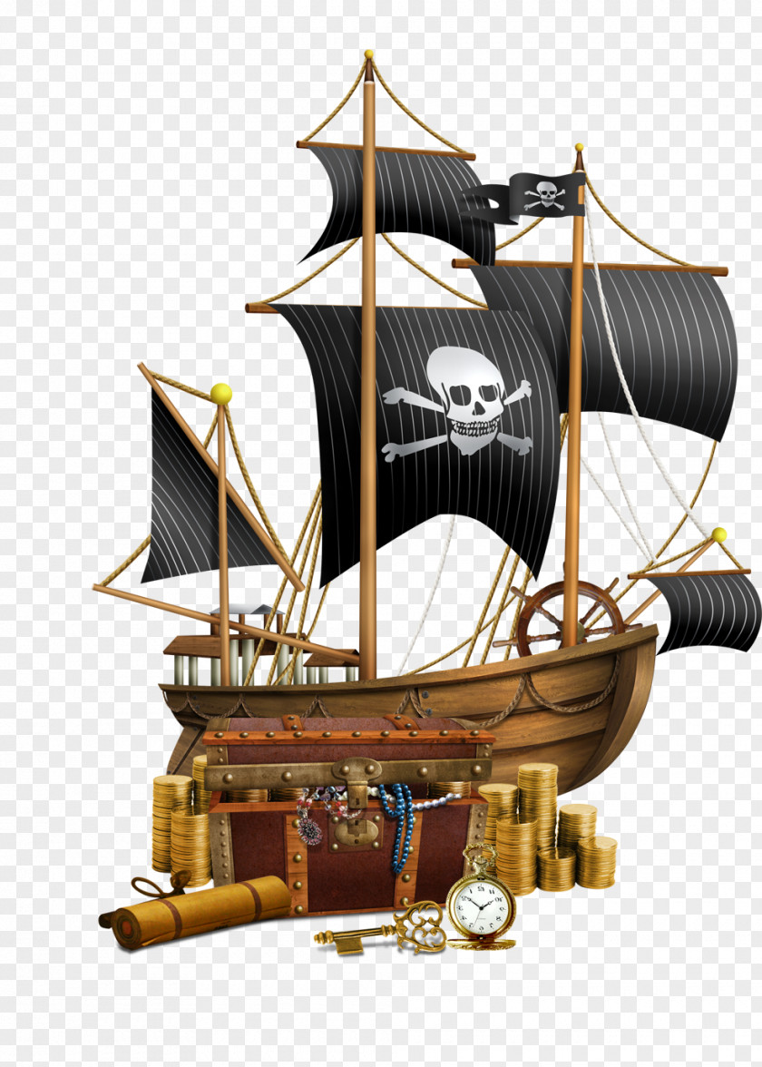 Pirate Ship Download Computer File PNG