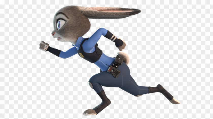 Rush To Run Lt. Judy Hopps Clip Art PNG