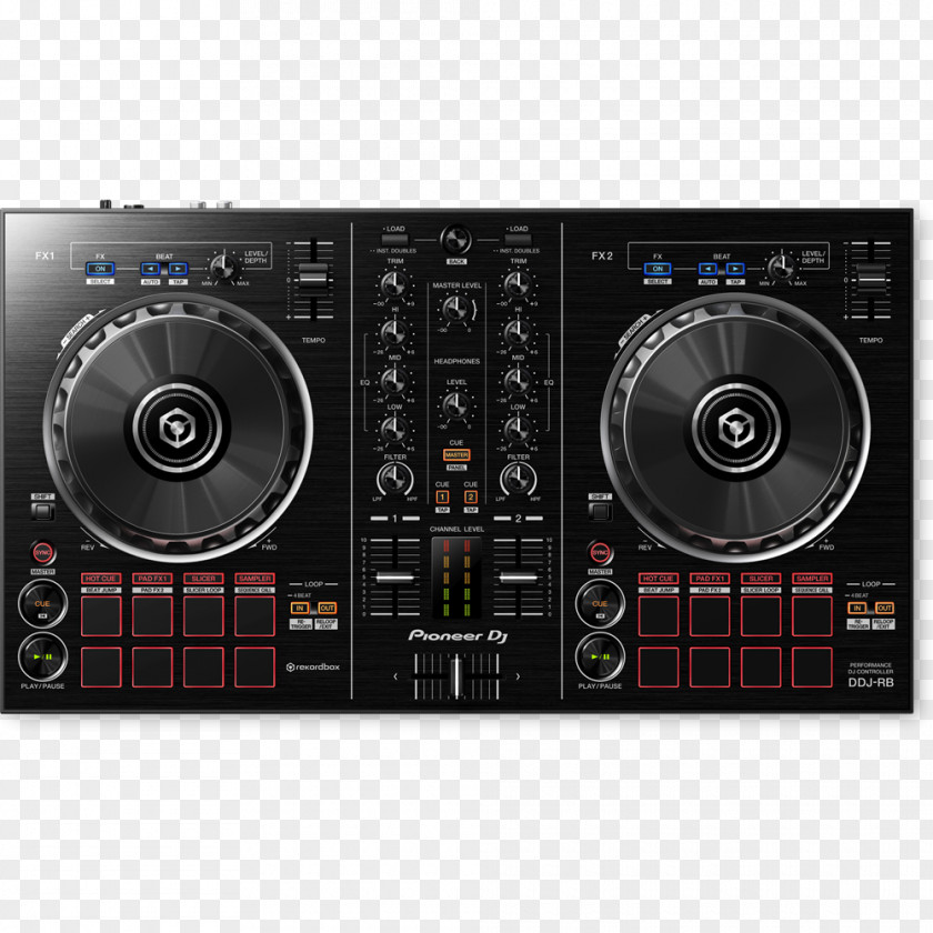 Sb. DJ Controller Disc Jockey Pioneer Audio Mixers PNG