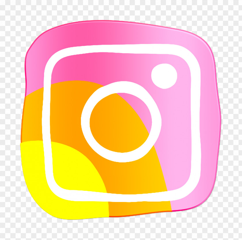 Yellow Web Icon Communication Instagram Media PNG