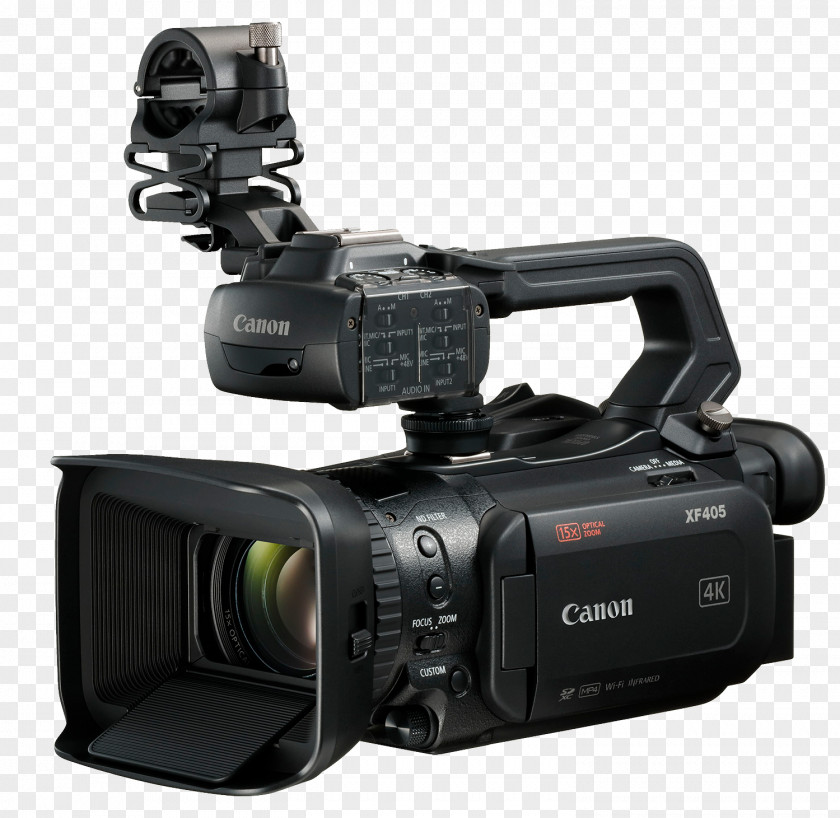 Camera Canon XF405 XF400 Video Cameras Camcorder PNG
