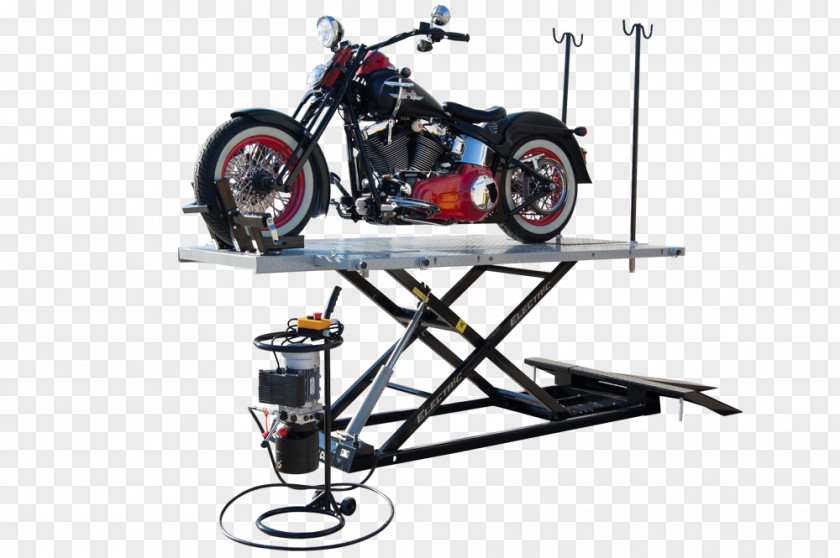 Car Electric Vehicle Motorcycle Lift Table PNG
