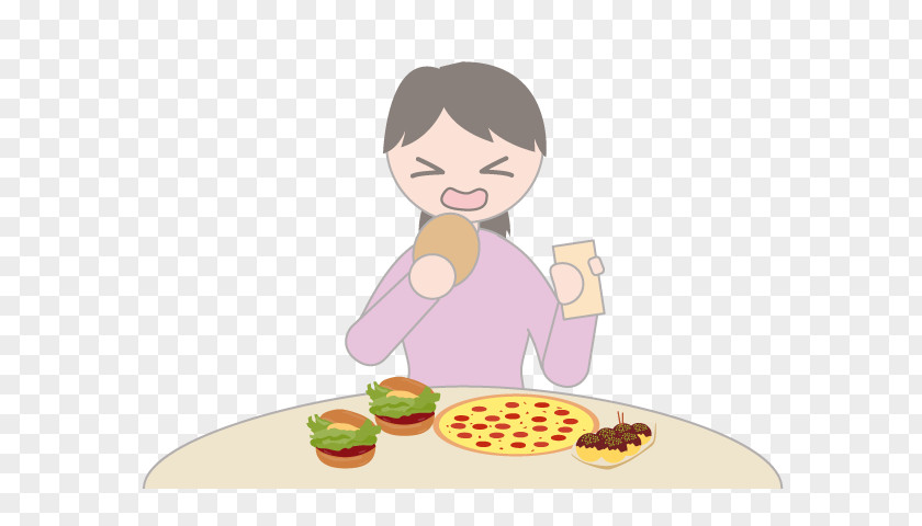 Junk Food Illustration Cartoon Thumb Human Behavior PNG