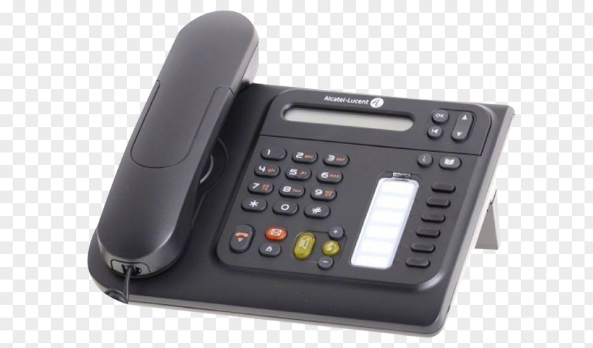 Large Screen Phone Alcatel Mobile Business Telephone System Phones Alcatel-Lucent PNG