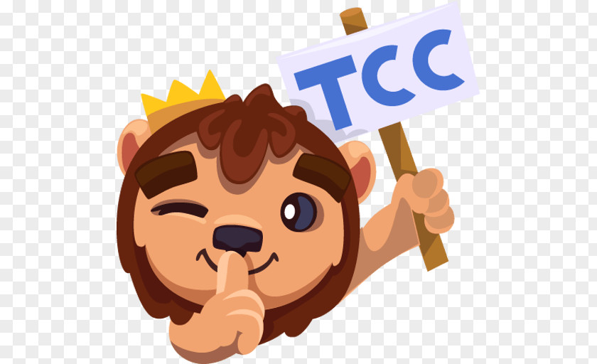 Lion Leo The Sticker Telegram King Of Animals PNG