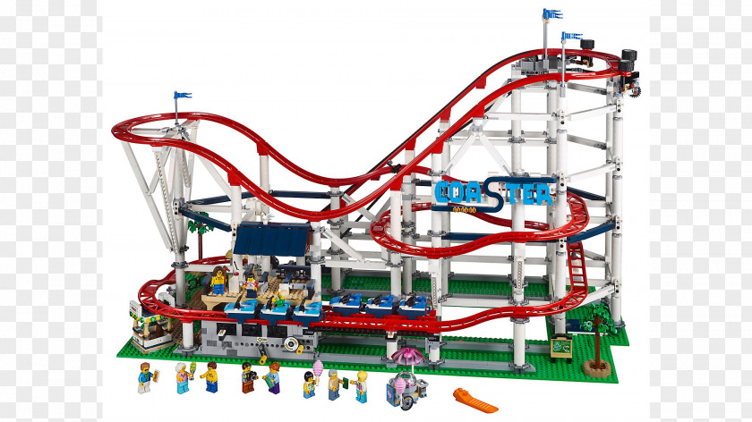 Taobao Concession Roll LEGO 10261 Creator Roller Coaster The Big Apple & Arcade Lift Hill PNG