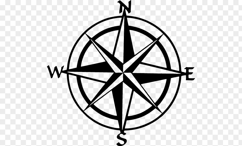 Compas Compass Rose Drawing Clip Art PNG